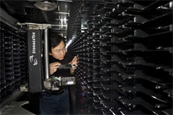 Tape storage at Brookhaven National Laboratory's Tier-1 computing center. Image Credit BNL
