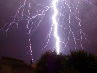 Dr Füllekrug and colleagues have discovered that natural particle accelerators can be formed by lightning storms (Photo by Axel Rouvin)