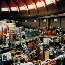 The BESSY I synchrotron-light source was originally operated at the Berlin Electron Storage Ring Company for Synchrotron Radiation. Image courtesy of BESSY.