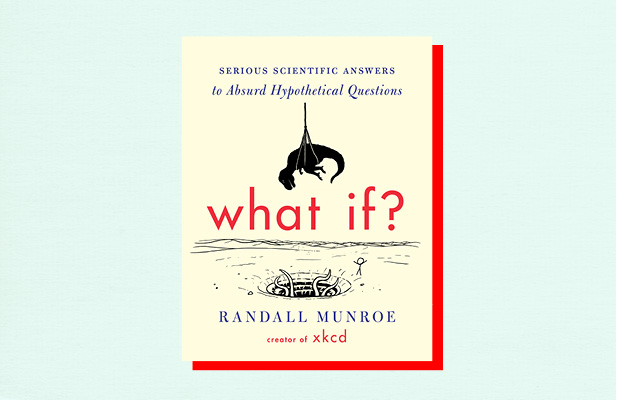 Illustration of book cover "What if" by Randall Munroe