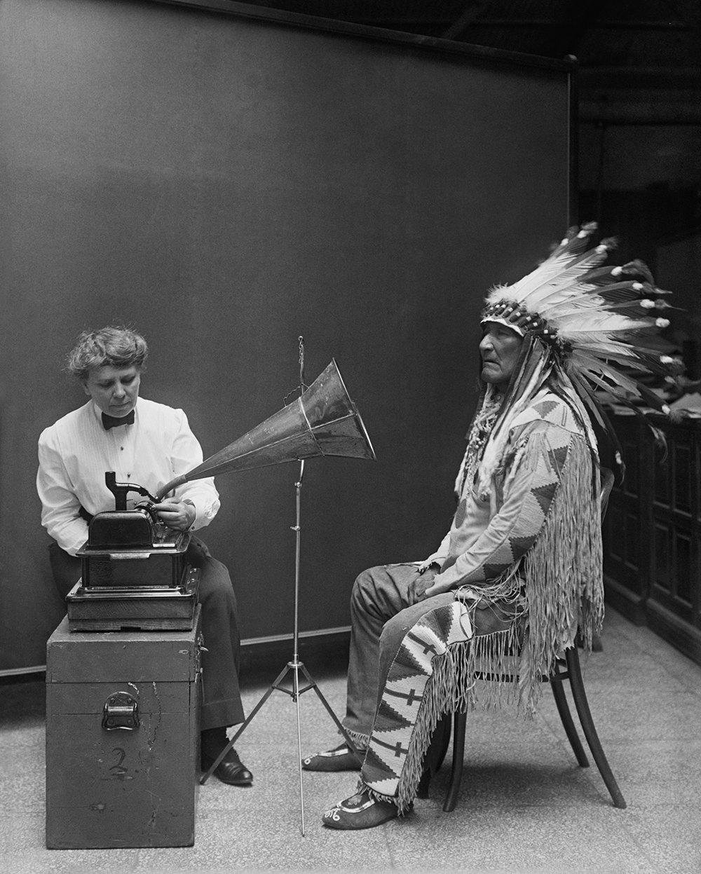 Photo of Recording Mountain Chief