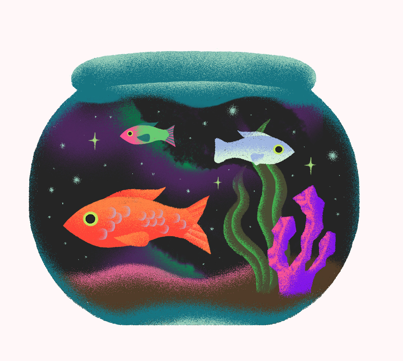 Fishbowl full of space