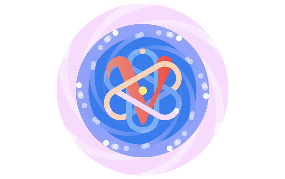 Illustration of Neutrinos nuclear