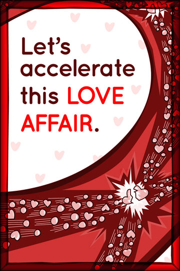 Illustration of Valentine-Accelerator
