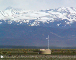 meters above sea level