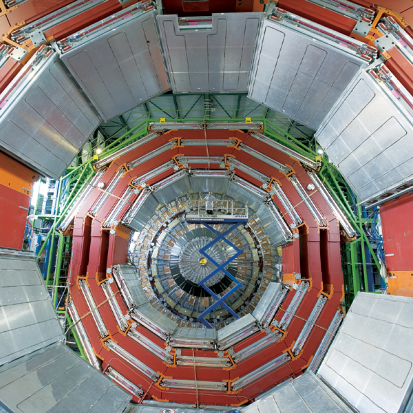 The giant CMS detector takes shape at CERN