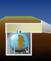 Illustration: MiniBooNE detector