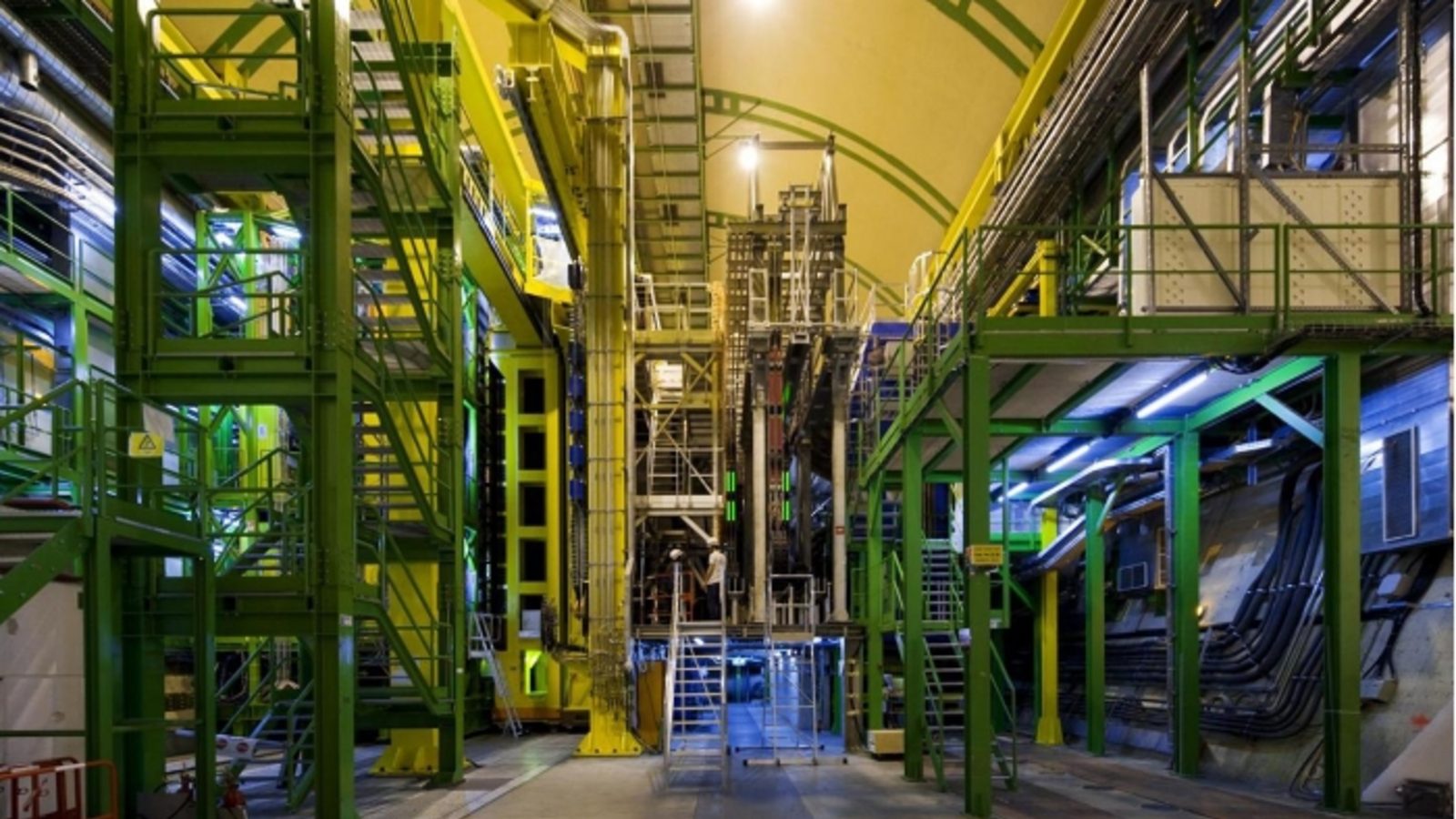 Photo of LHCb-s machinery
