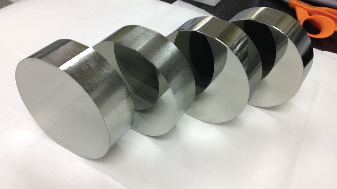 Completed fabrication of four SuperCDMS SNOLAB iZIP detectors at the Stanford Nanofabrication Facility (SNF).