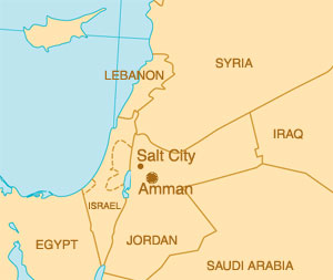 SESAME is located near Amman, Jordan.