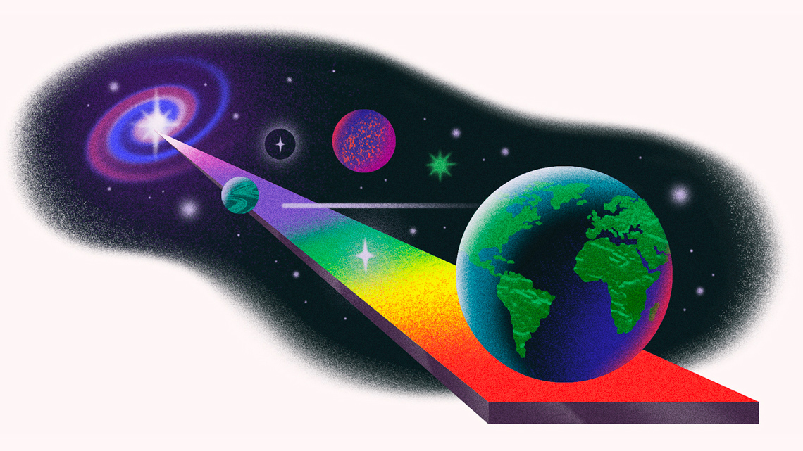 Illustration related to spectroscopic information