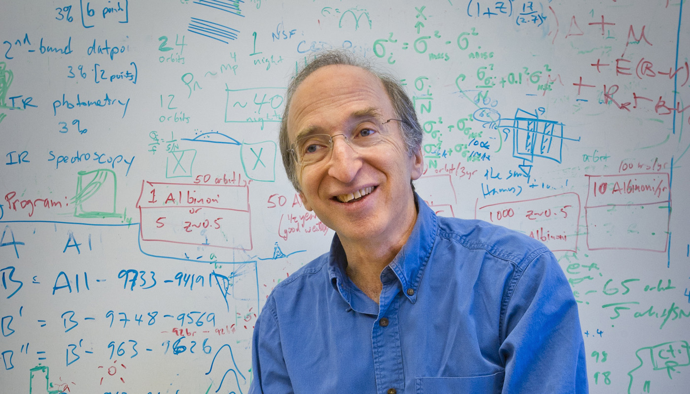 Photo Saul Perlmutter symmetry magazine