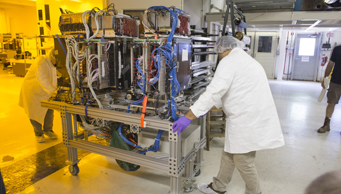 Photo of Prototype CT scanner