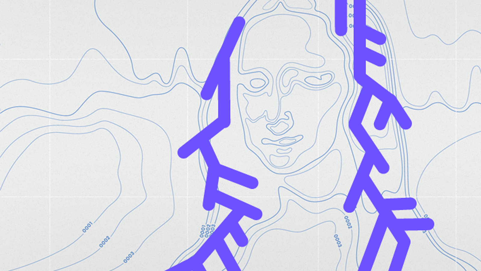 A representation of the Mona Lisa