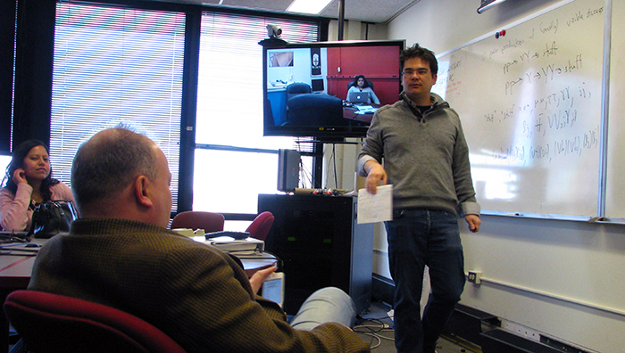 Photo of LPC physics forum