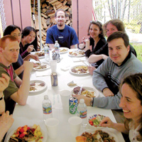 During their stays at other labs, physicists learn that it's a small world after all.