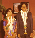 Pushpa and Chandra Bhat