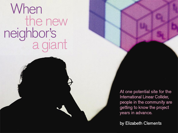 When the new neighbor's a giant