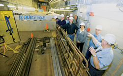 Richard Boyce, Charles Troxel Jr., and Herman Winick