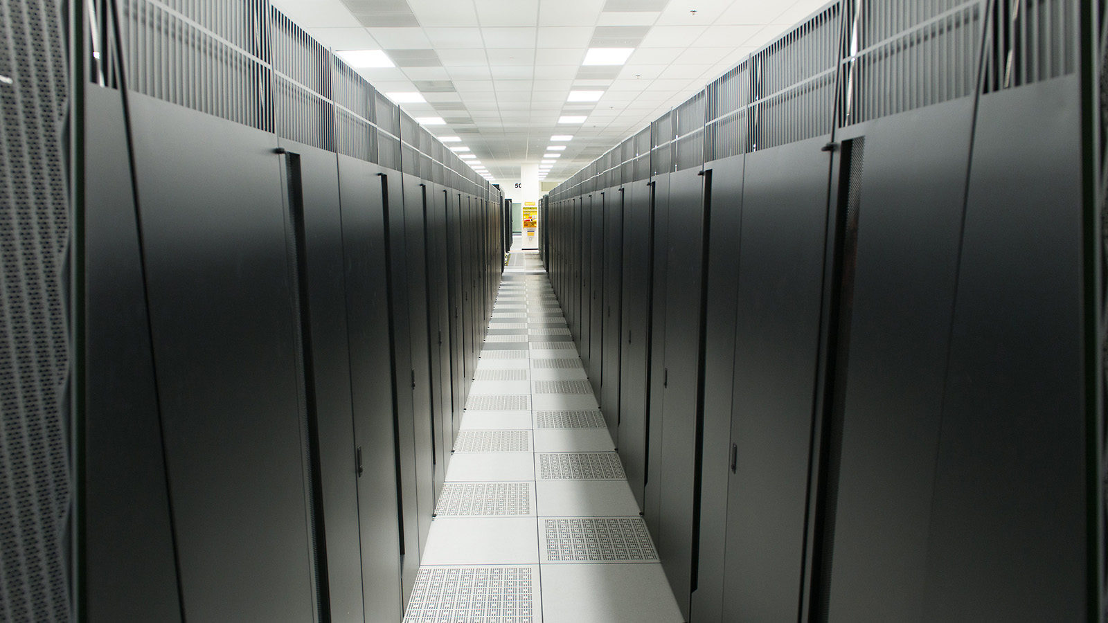 Rows of supercomputers at Argonne