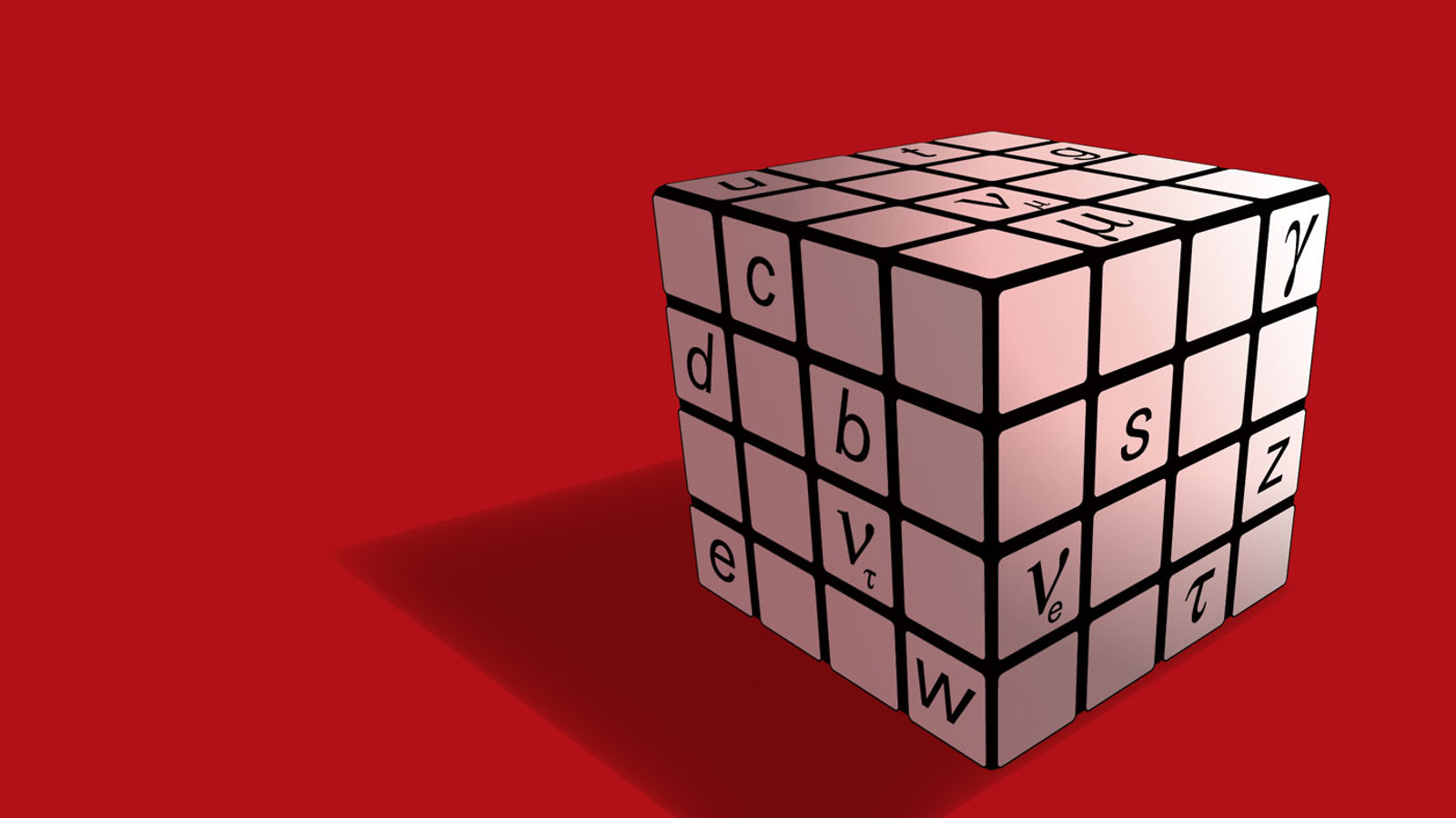 Illustration of Standard Model Cube