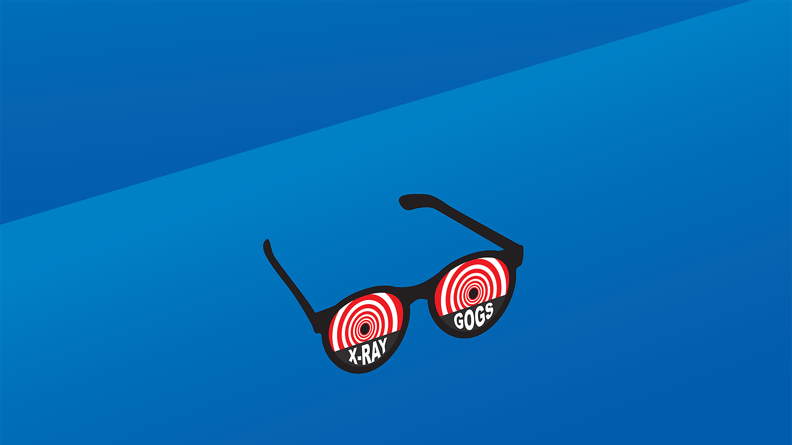 Illustration of x-ray goggles