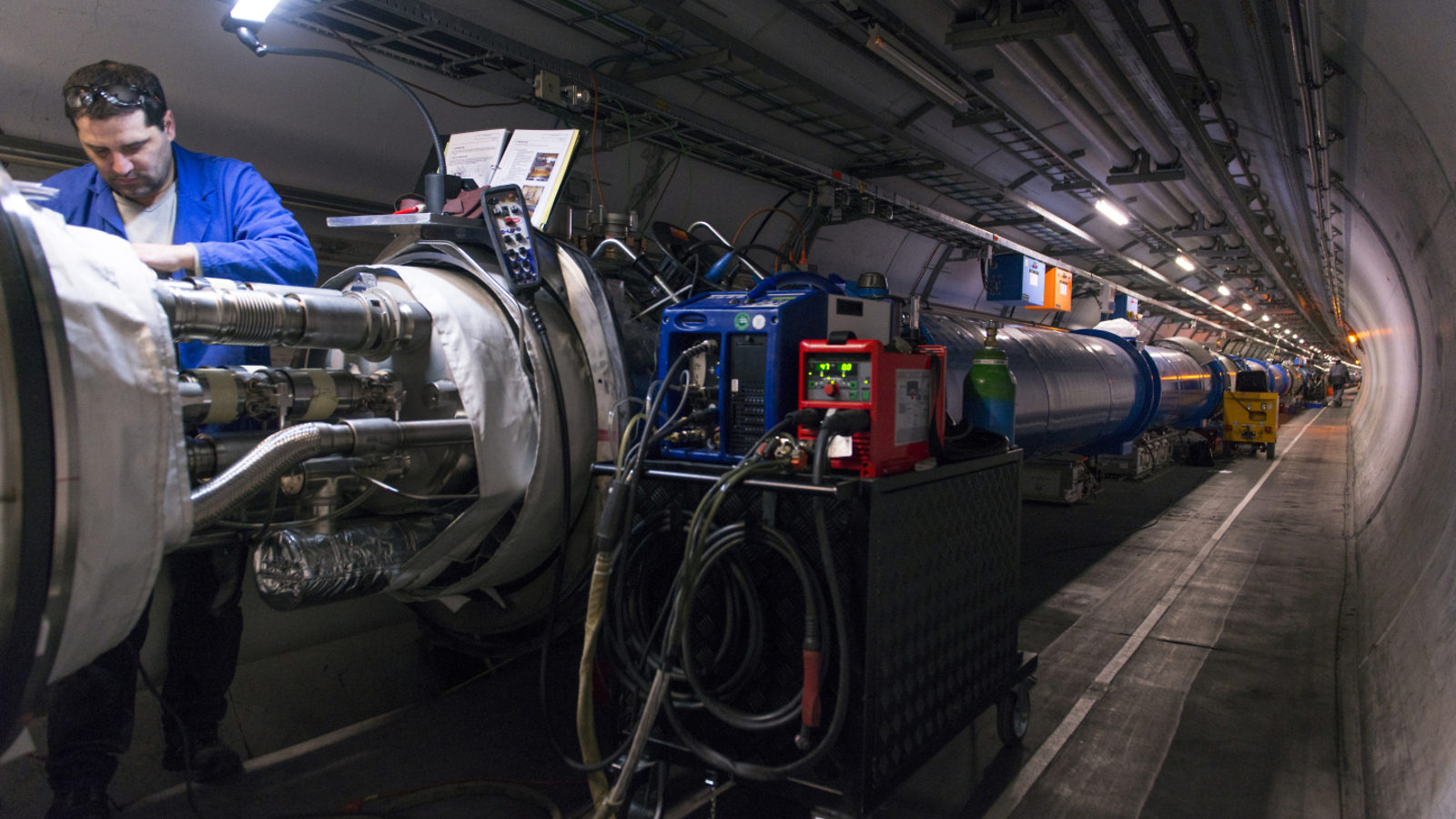 Photo of LHC shutdown 1