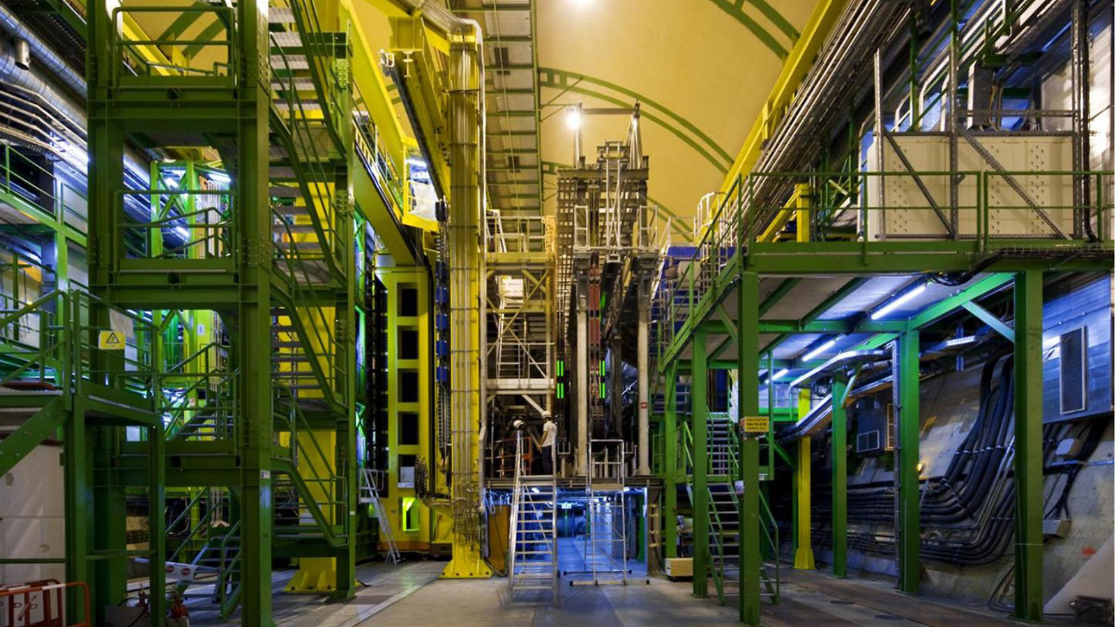 Photo of LHCb detector