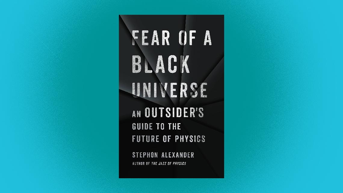 Book cover: The fear of a dark universe