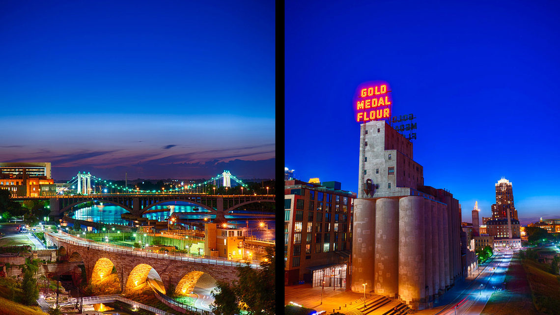 Photo of "Gold Medal Flour" Sign