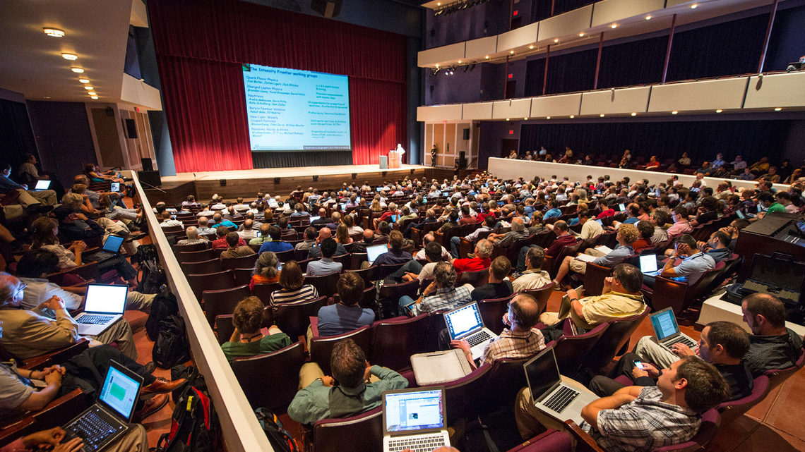 Photo of In nine days of exhaustive (and exhausting) meetings, attendees discussed the decades ahead in US particle physics