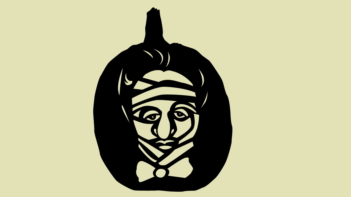 Illustration of Mummy Noether Pumpkin