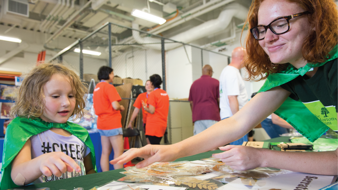 Dozens of Chicagoland STEM institutions brought knowledge, hands-on activities and goodies to the STEM fair.