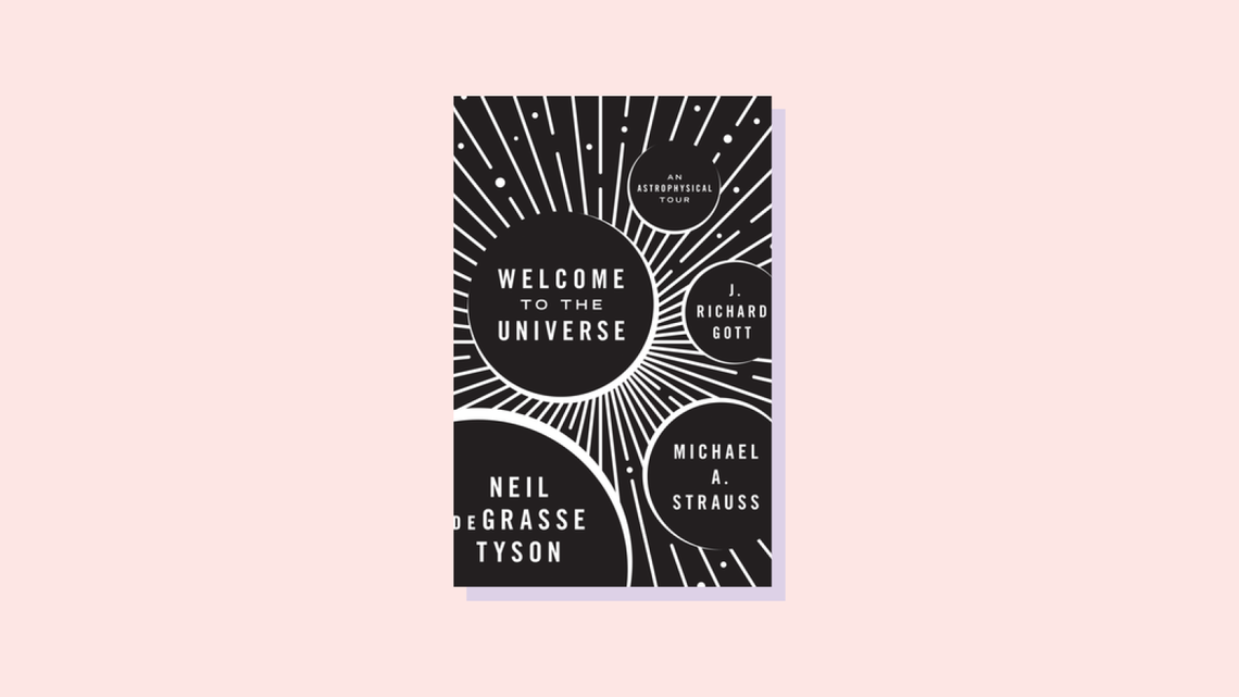 "Welcome to the universe" book cover by Neil DeGrasse Tyson 
