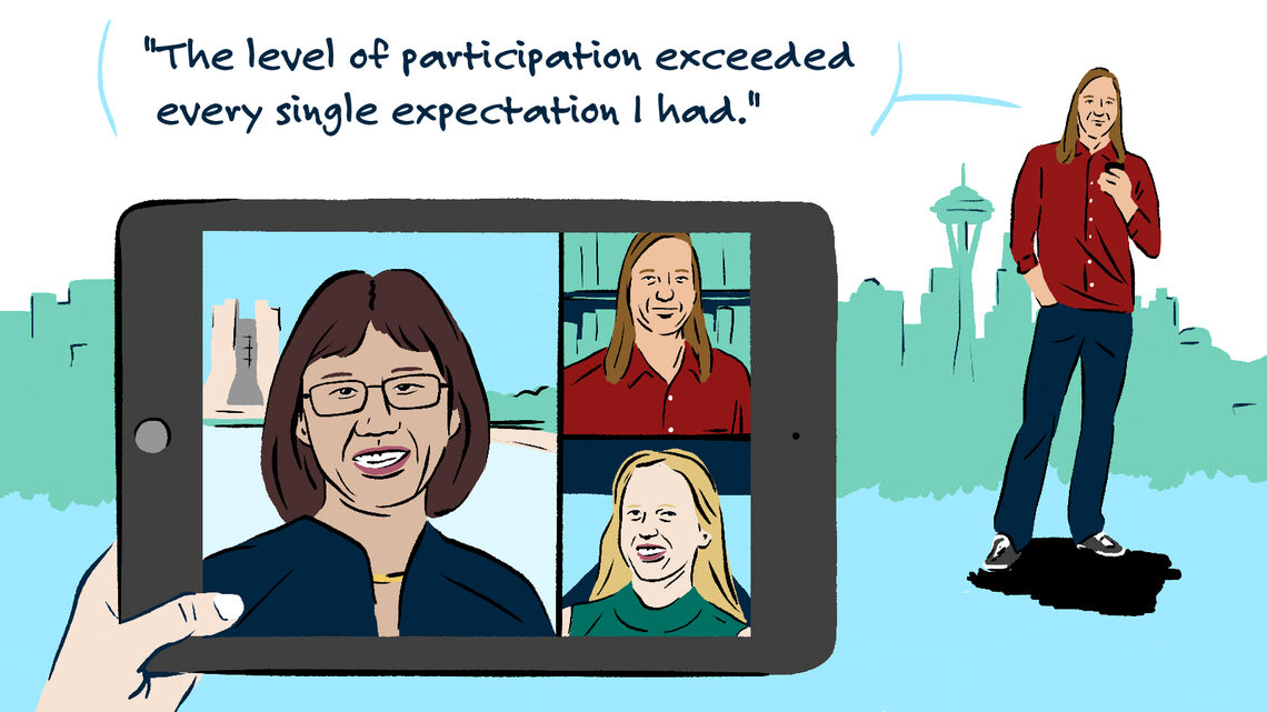"The level of participation exceeded every single expectation I had."