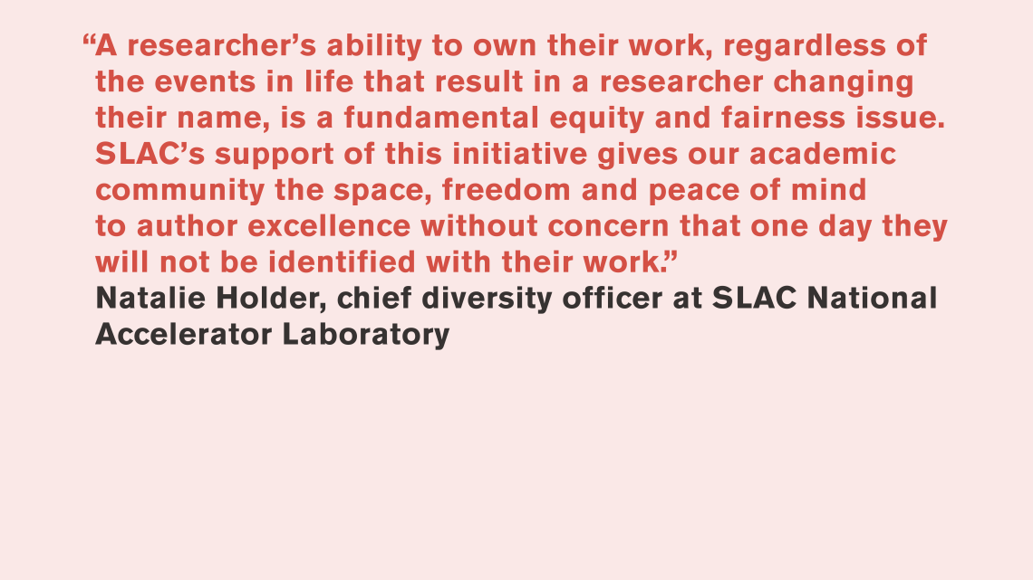 Natalie Holder, SLAC National Accelerator Laboratory
