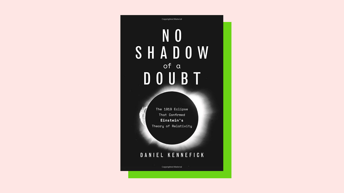 "No Shadow of a Doubt" book cover by Daniel Kennefick