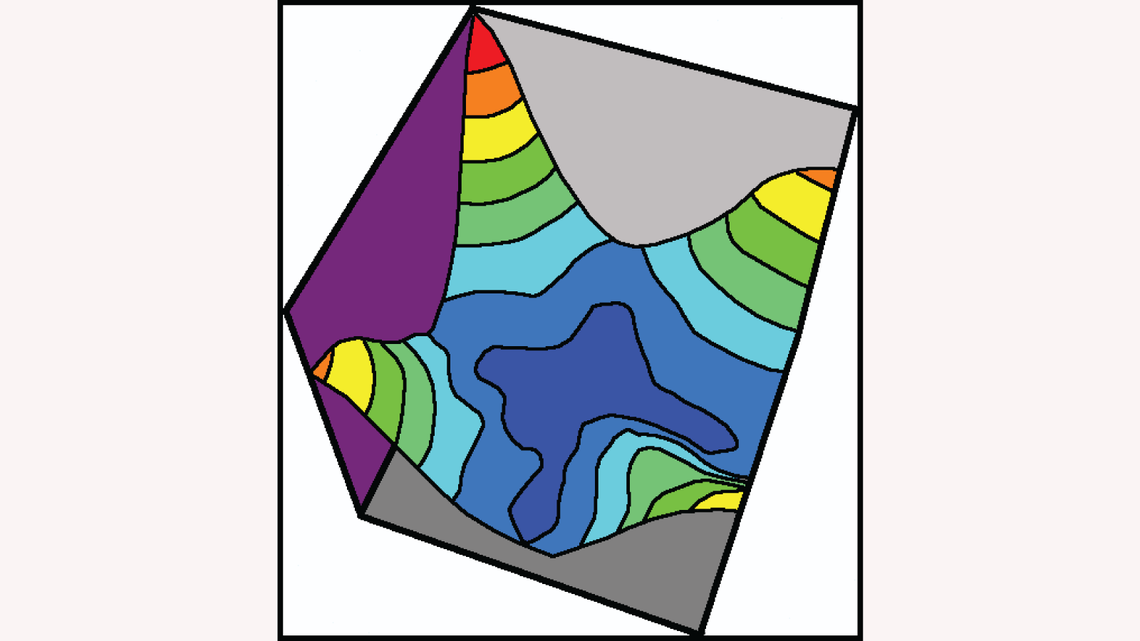 Stained glass plot