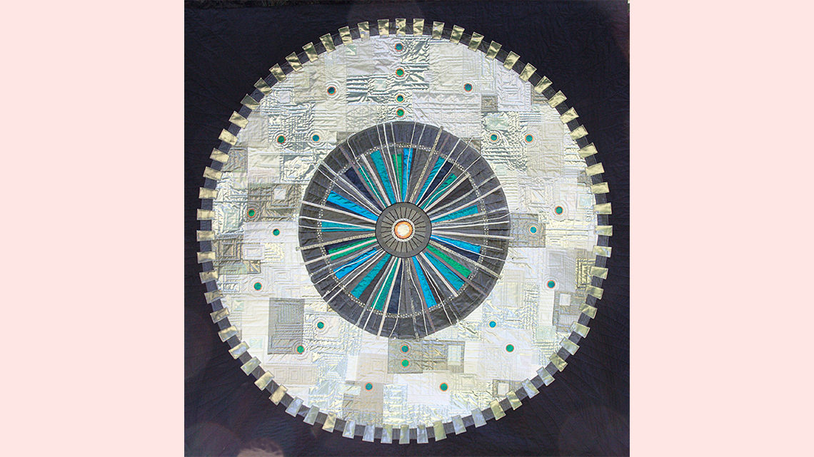A collider quilt
