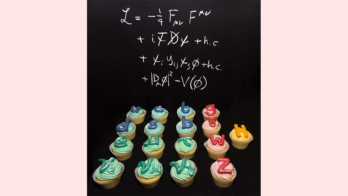 Standard Model cupcakes