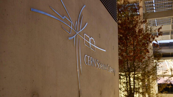 CERN sign
