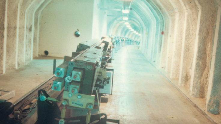 Photo of fixed target and collider experiments