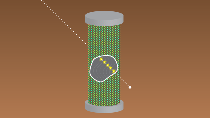 An illustration of a detector