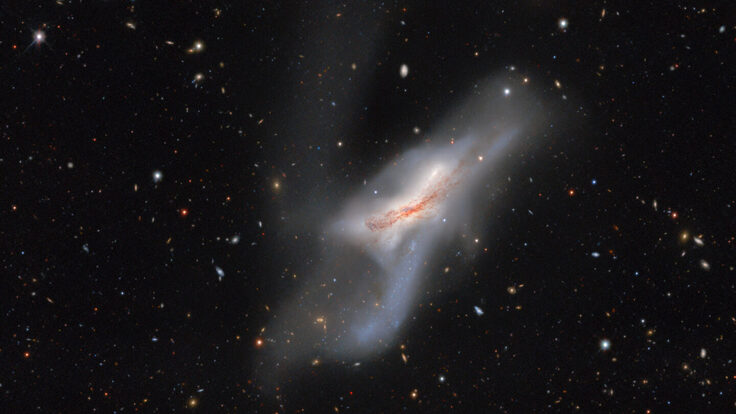 NGC 520 galaxy