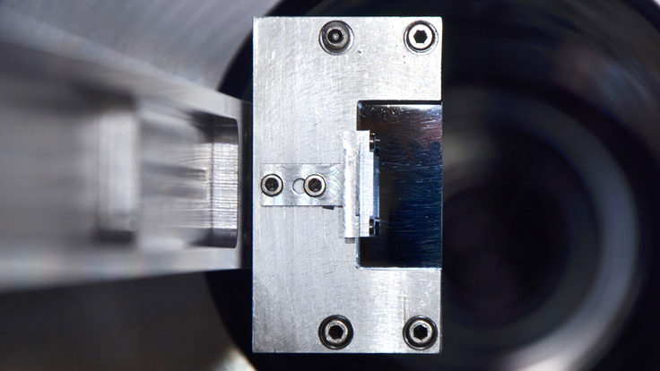 Photo of Crystal collimator