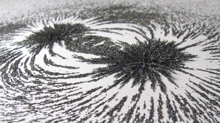 Photo of magnetic field