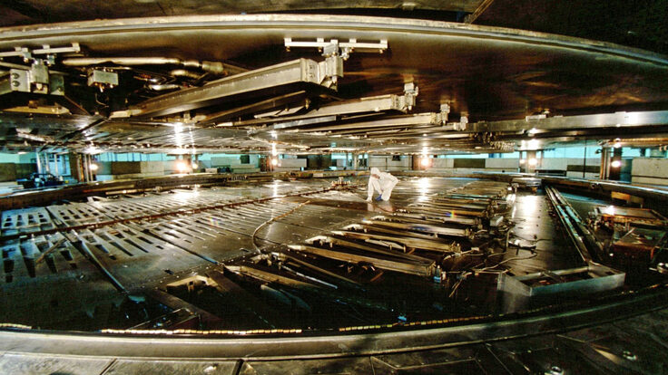Photo of TRIUMF cylcotron